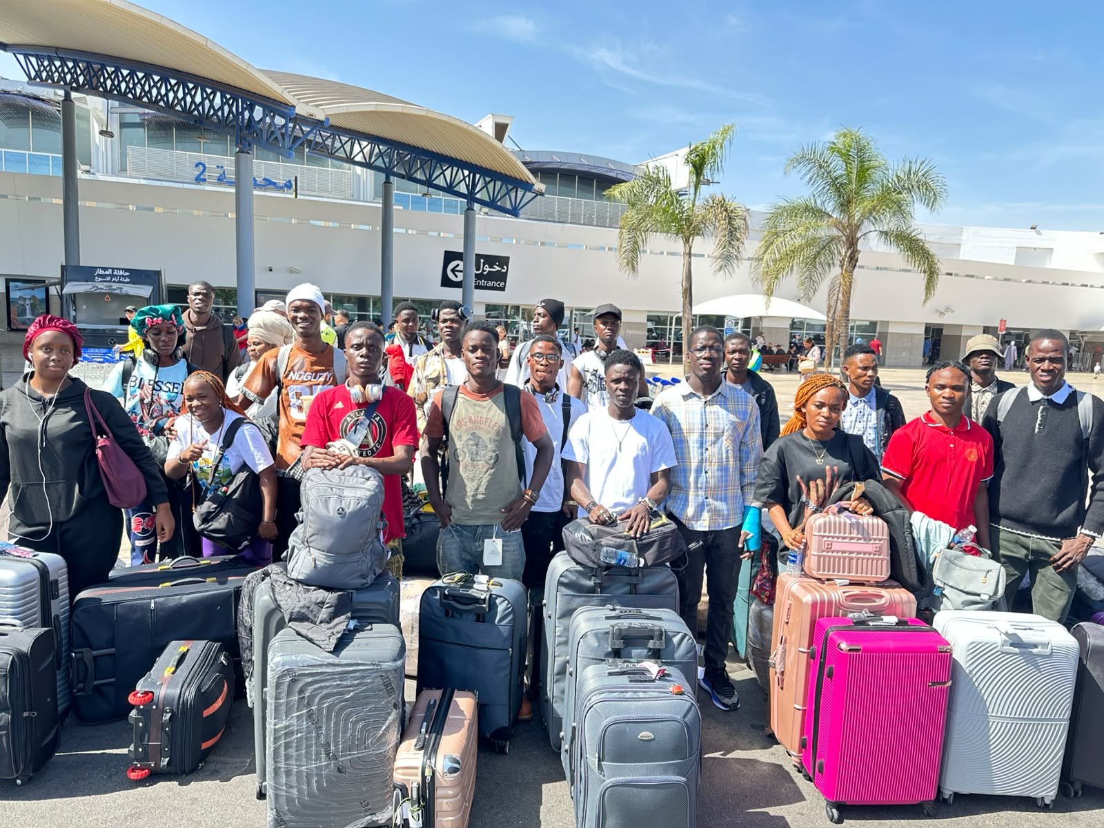 Welcome to Morocco: LISAM Receives New Liberian Scholarship Students