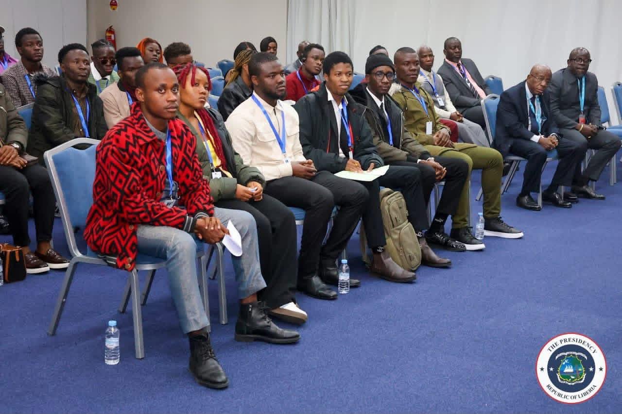 Liberian Student Meeting With President Boakai